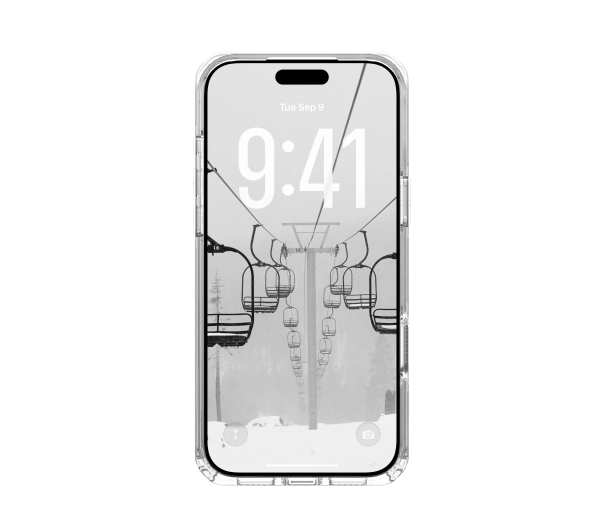 UAG Plyo z MagSafe do iPhone 17 Pro Max Ice Silver