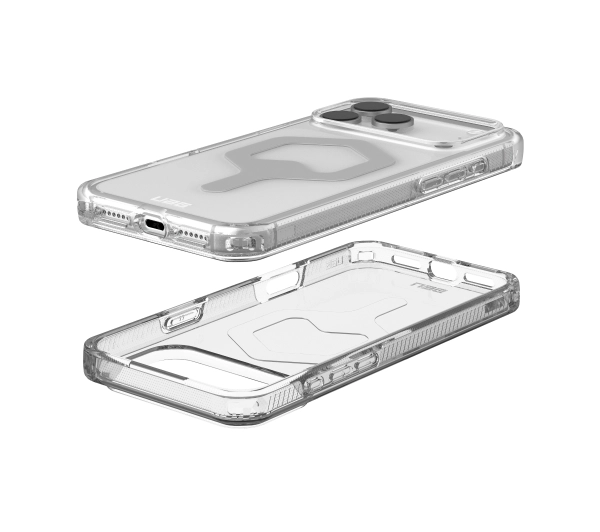 UAG Plyo z MagSafe do iPhone 17 Pro Max Ice Silver