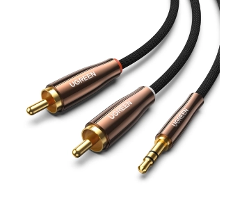 Kabel  audio UGREEN AV170 1m Czarny