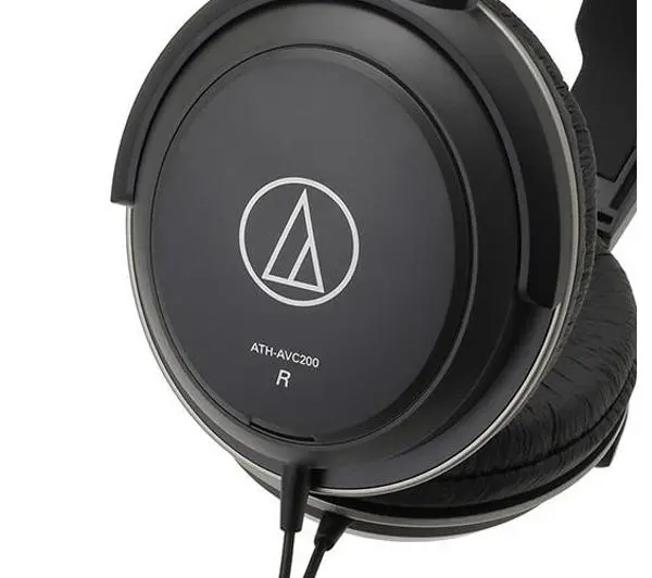 Audio-Technica ATH-AVC200 Nauszne Czarny