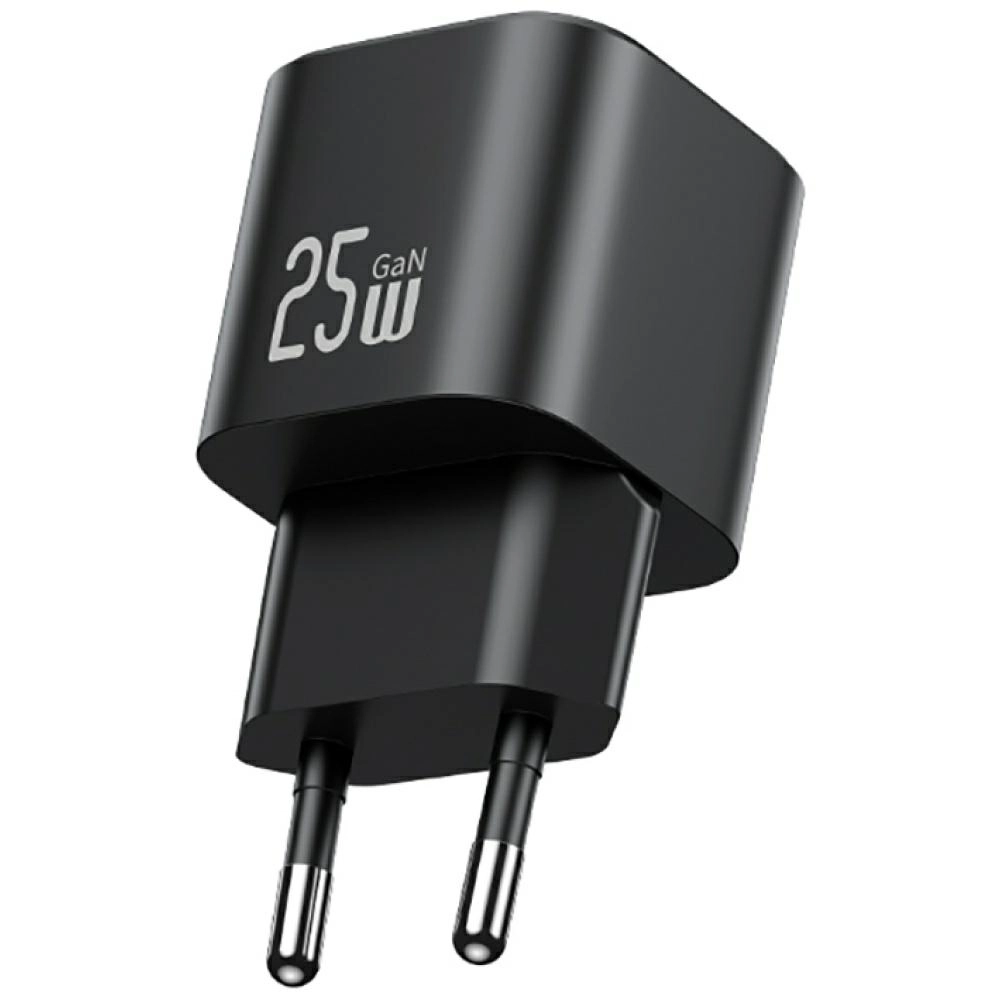 Ładowarka sieciowa USAMS JC Series CC289 25W GaN Mini USB-C Czarny