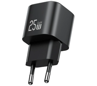 Ładowarka sieciowa USAMS JC Series CC289 25W GaN Mini USB-C Czarny
