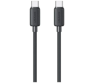 USAMS KY Series 60W USB-C do USB-C 1m Czarny