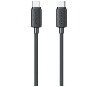 Kabel USAMS KY Series 60W USB-C do USB-C 1m Czarny