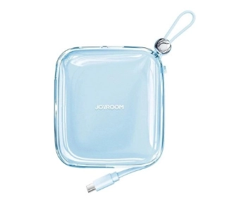 Joyroom JR-L005 10000mAh Wbudowany kabel Lightning 12W Niebieski