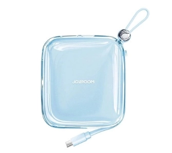 Powerbank Joyroom JR-L005 10000mAh Wbudowany kabel Lightning 12W Niebieski