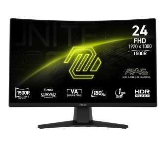 Monitor MSI MAG 242C  23,6" Full HD VA 180Hz 1ms MPRT Zakrzywiony Gamingowy