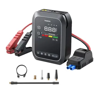 Powerbank Baseus Primetrip Series Super Energy 4w1 Car Jump Starter 3000mAh 1200A Czarny