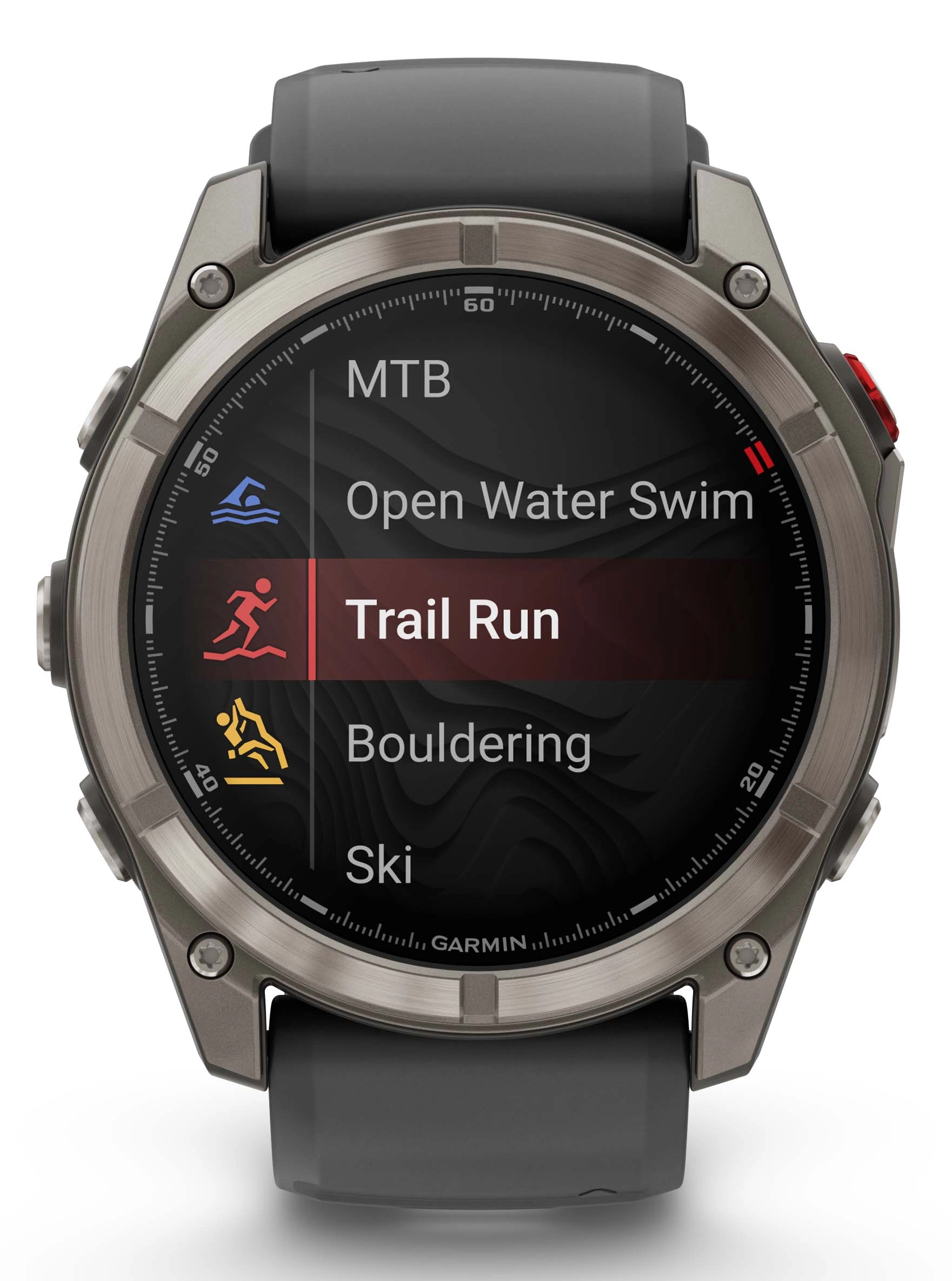 фото Смарт-годинник Garmin Fenix 8 Pro 47 mm Amoled Titanium with Graphite/Black (010-03198-10/11)