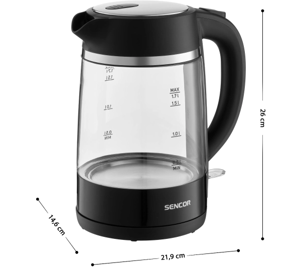 Sencor SWK 2711BK 1,7l 2200W