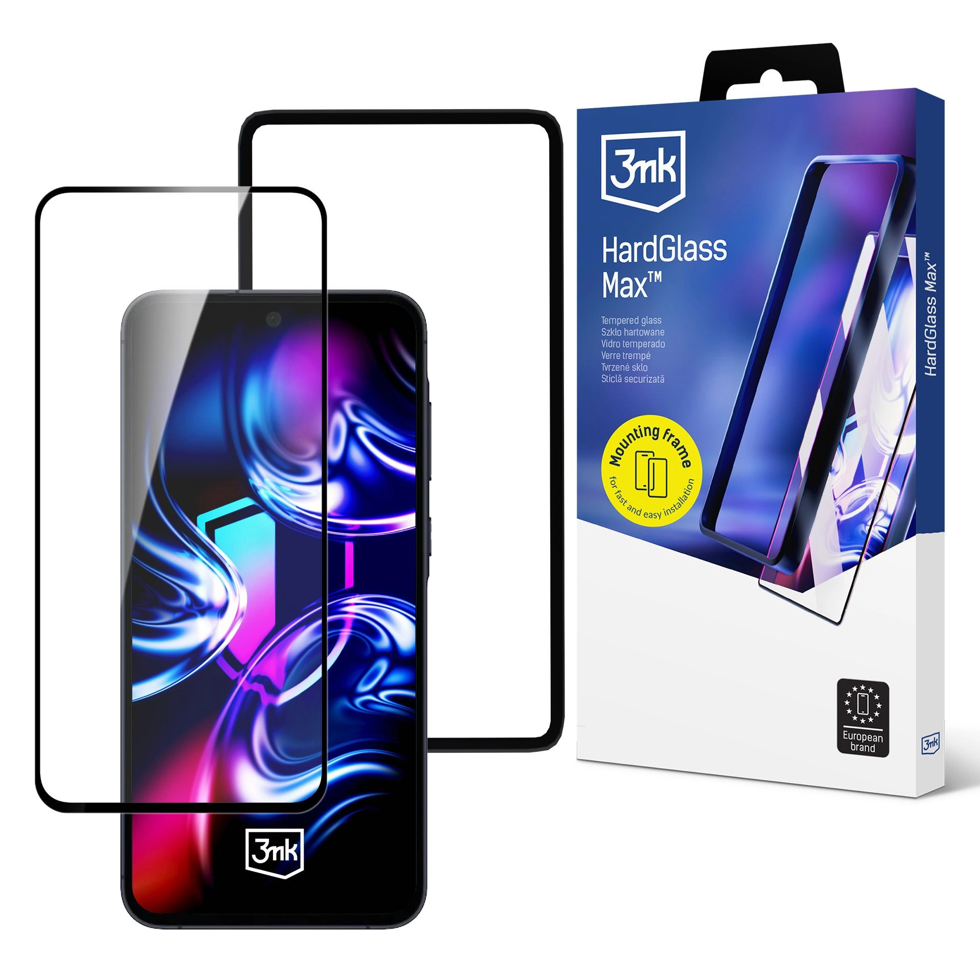Folia ochronna 3mk Hardglass Max do Samsung Galaxy A35/A55 5G