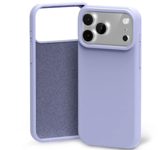 Etui Mercury Silicone do iPhone 17 Pro Max lawendowa szarość