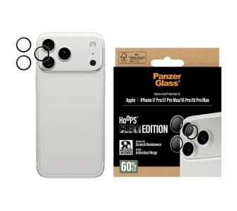 Szkło ochronne PanzerGlass Hoops do iPhone 17 Pro / 17 Pro Max / 16 Pro / 16 Pro Max