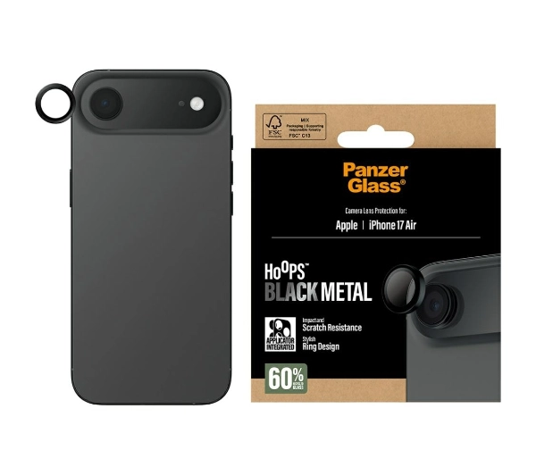 PanzerGlass Hoops do iPhone Air Czarny