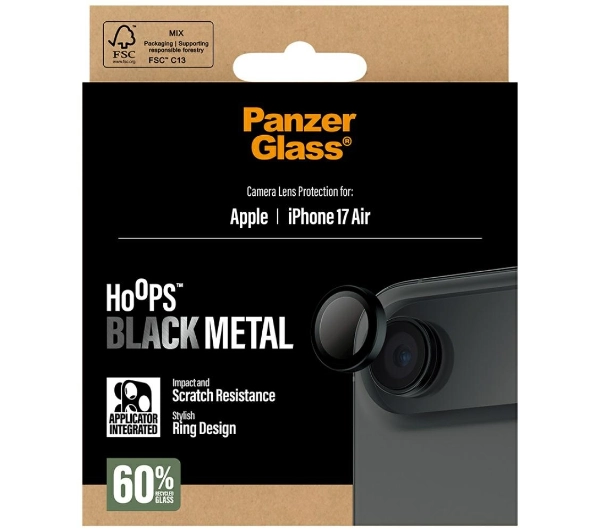 PanzerGlass Hoops do iPhone Air Czarny