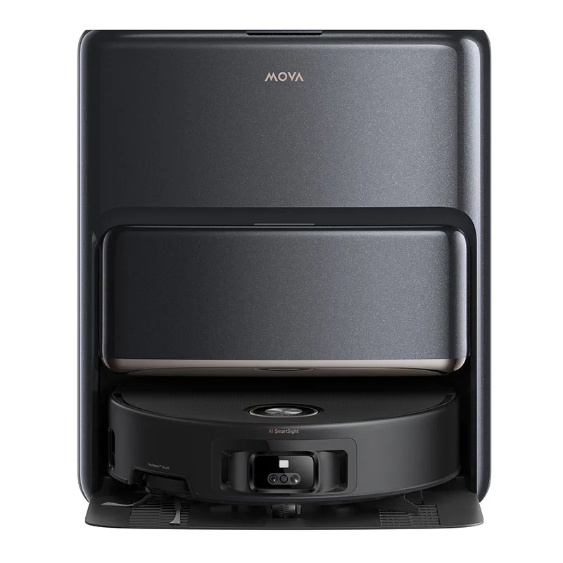 Robot sprzątający Mova Z60 Ultra Roller Complete Funkcja mopowania Stacja oczyszczająca Tworzenie mapy pomieszczenia 72dB Czarny AI