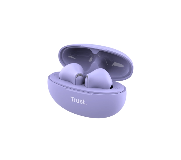 Trust Yavi ENC Douszne Bluetooth Fioletowy - ⚡ BESTSELLERY ⚡