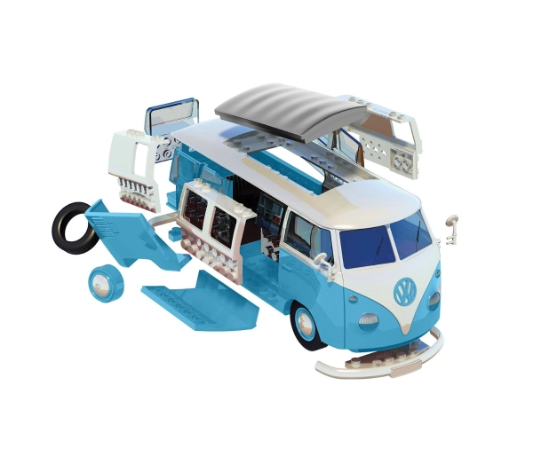 Airfix J6024 Quickbuild VW Camper Van Blue