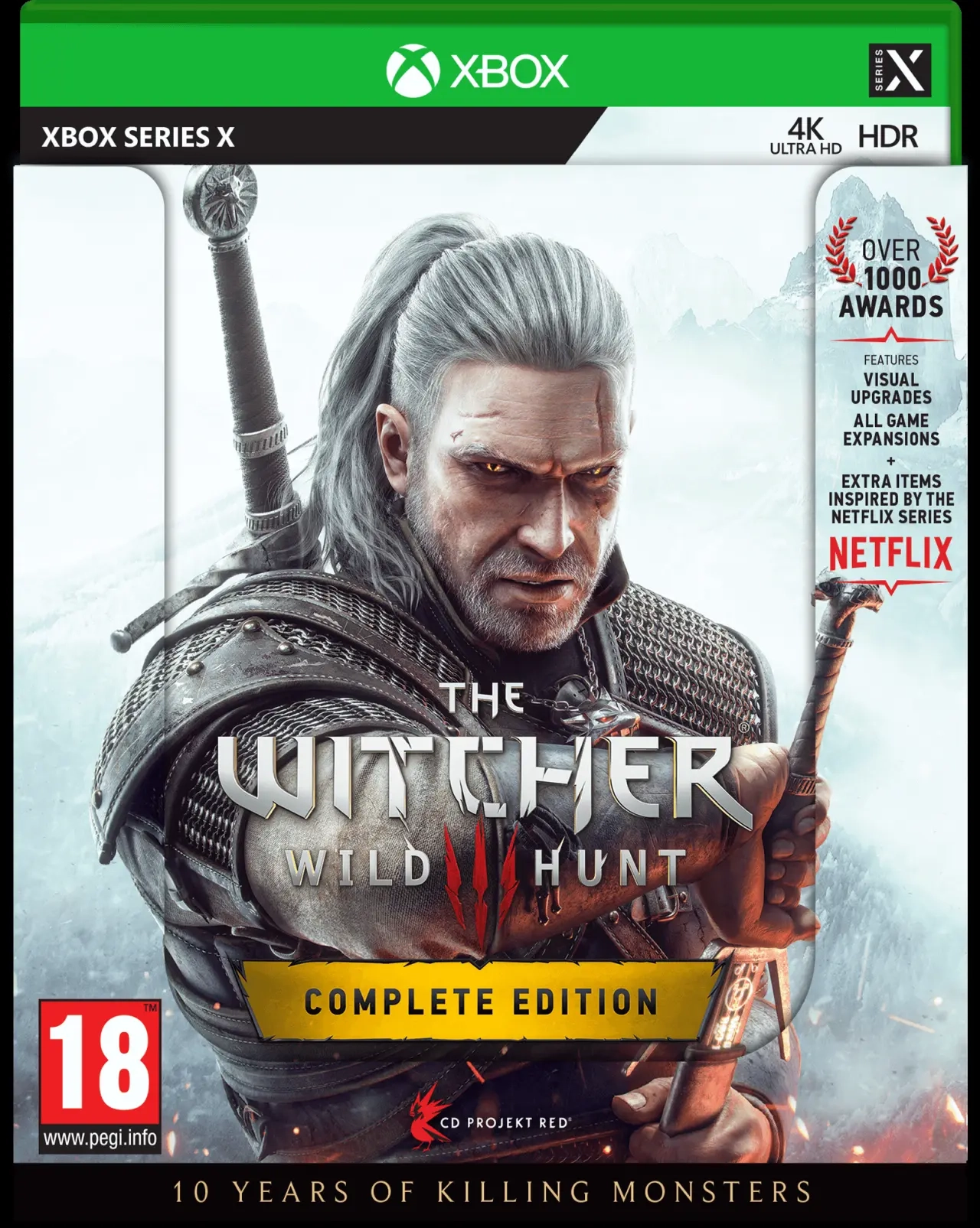 Wiedźmin 3: Dziki Gon Edycja Kompletna + Jubileuszowy Steelbook Gra na Xbox Series X