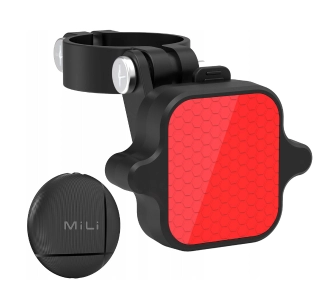 Lampka rowerowa tylna MiLi z LiTagiem iOS