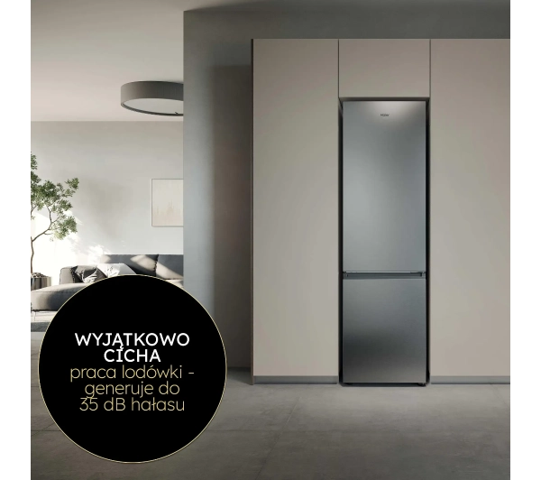 Haier HDPR1620ANPK No Frost 205cm Komora świeżości Zdalne Sterowanie Inox - Kup na Raty - RRSO 0%