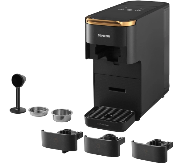 Ekspresy do kawy ciśnieniowe - Sencor SCC 1000BK