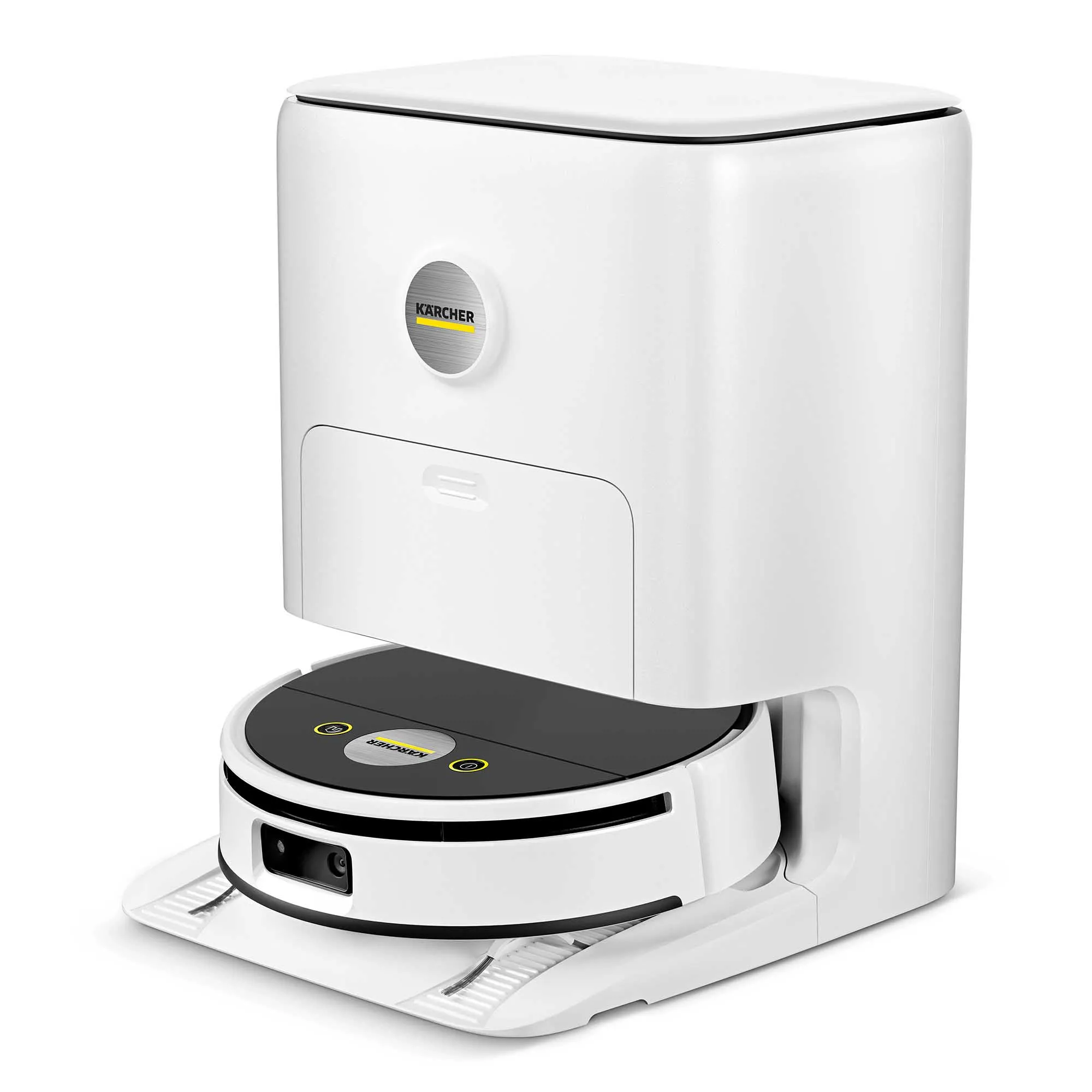 Robot sprzątający Karcher RVF 7 Comfort 1.269-690.0 Funkcja mopowania Stacja oczyszczająca Tworzenie mapy pomieszczenia 82dB Funkcje AI