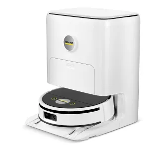 Robot sprzątający Karcher RVF 7 Comfort 1.269-690.0 Funkcja mopowania Stacja oczyszczająca Tworzenie mapy pomieszczenia 82dB Funkcje AI