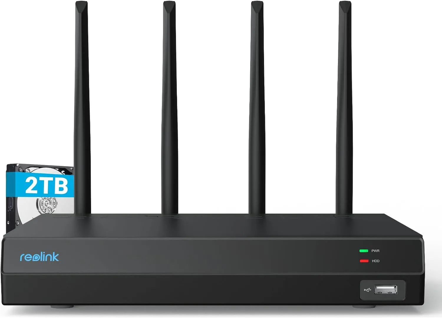 Rejestrator IP Reolink NVS12W + Dysk 2TB