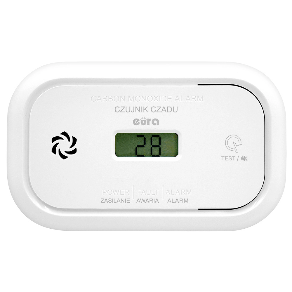 Czujnik czadu Eura-Tech EURA CD-71A2v6300/B LCD