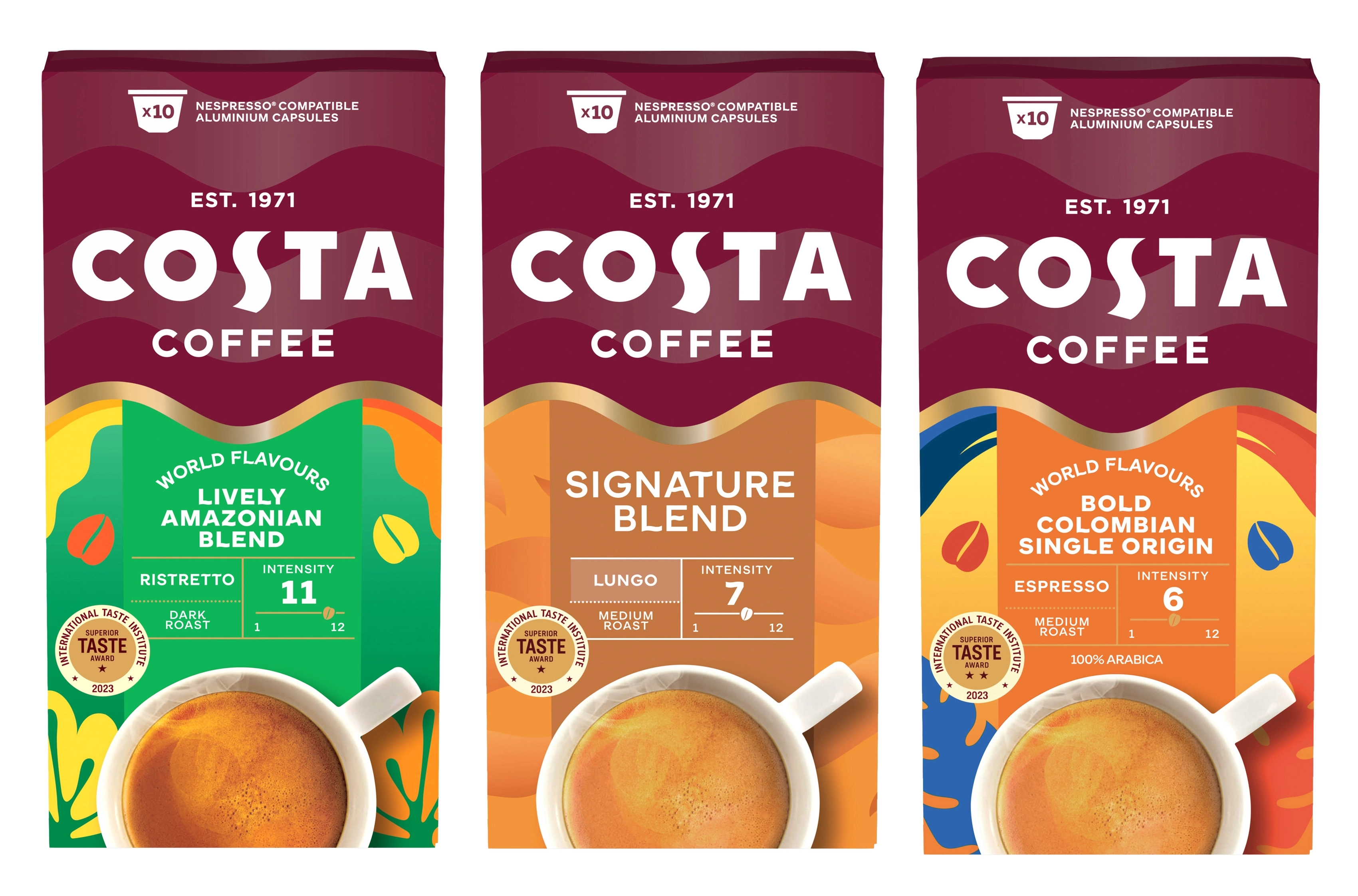 Kapsułki Costa Coffee Zestaw 30szt.