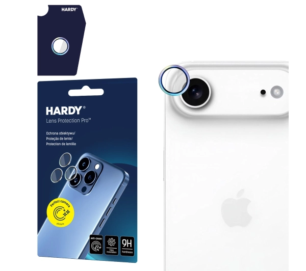 Nakładka na obiektyw 3MK Hardy Lens Protection Pro do Apple iPhone Air Wielokolorowy