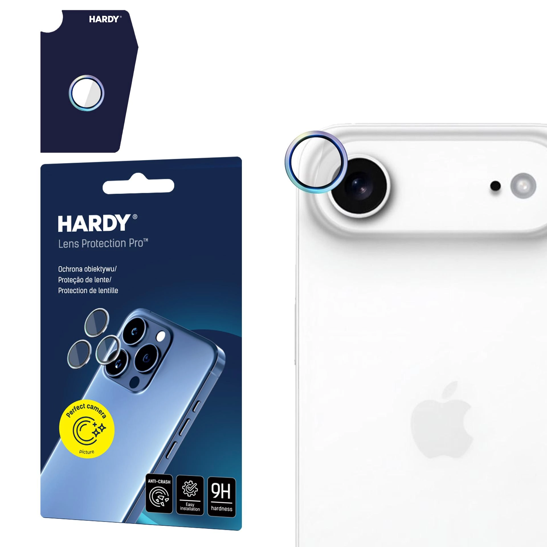 Szkło hartowane 3mk HARDY Lens Protection Pro (1LENS) do Apple iPhone Air