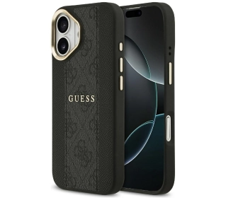 Guess 4G Stripe MagSafe do iPhone 17 czarny