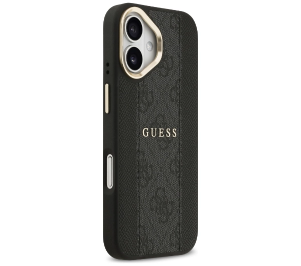 Guess 4G Stripe MagSafe do iPhone 17 czarny
