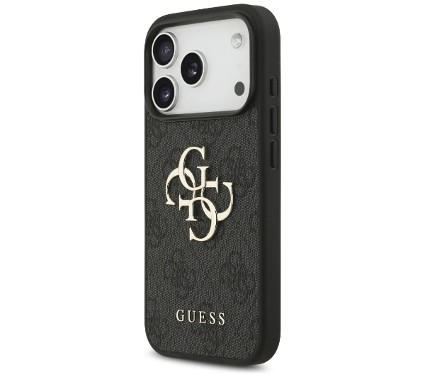 Guess 4G Strap 4G Classic Logo do iPhone 17 Pro czarny
