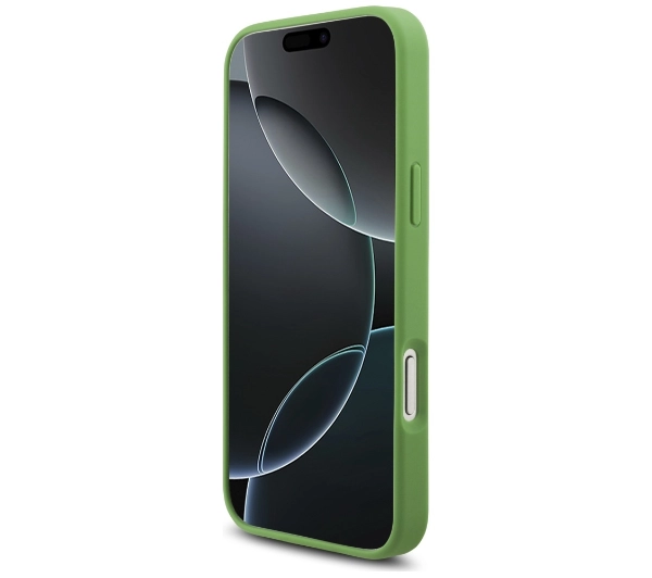 Lacoste Petit Pique Lacquer Logo MagSafe do iPhone 17 Pro Max estragon