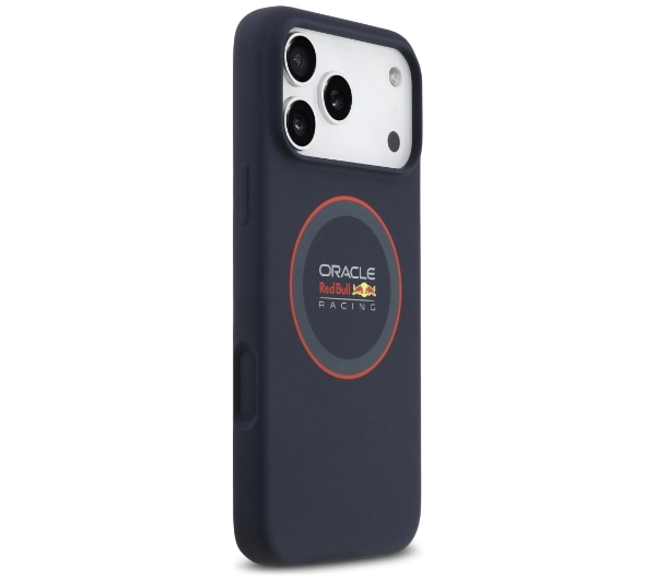 Red Bull Racing Silicone Red Ring MagSafe do iPhone 17 Pro Max Granatowy