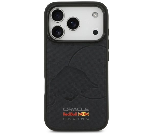 Red Bull Racing Meshed Debossed Bull MagSafe do iPhone 17 Pro granatowy