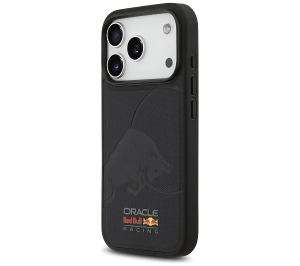 Red Bull Racing Meshed Debossed Bull MagSafe do iPhone 17 Pro granatowy