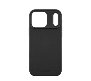 Yaxo Leather Gear Slim Case MagSafe do iPhone 17 Pro Czarny