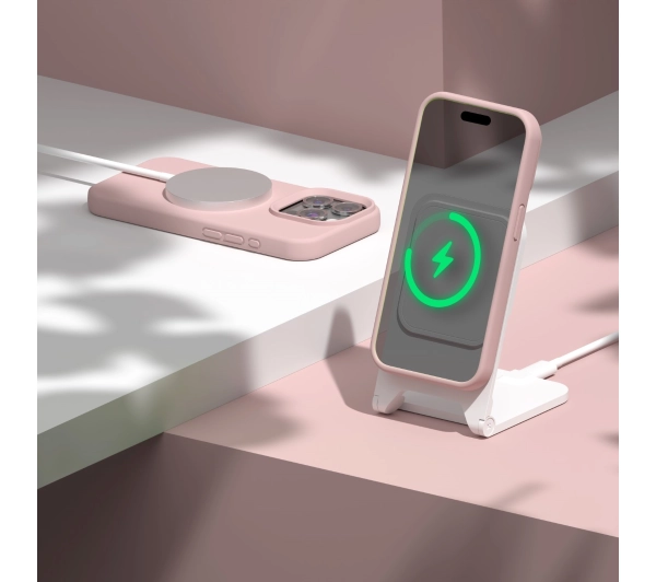 Etteri Silicone Case do iPhone 15 Pro Max Różowy