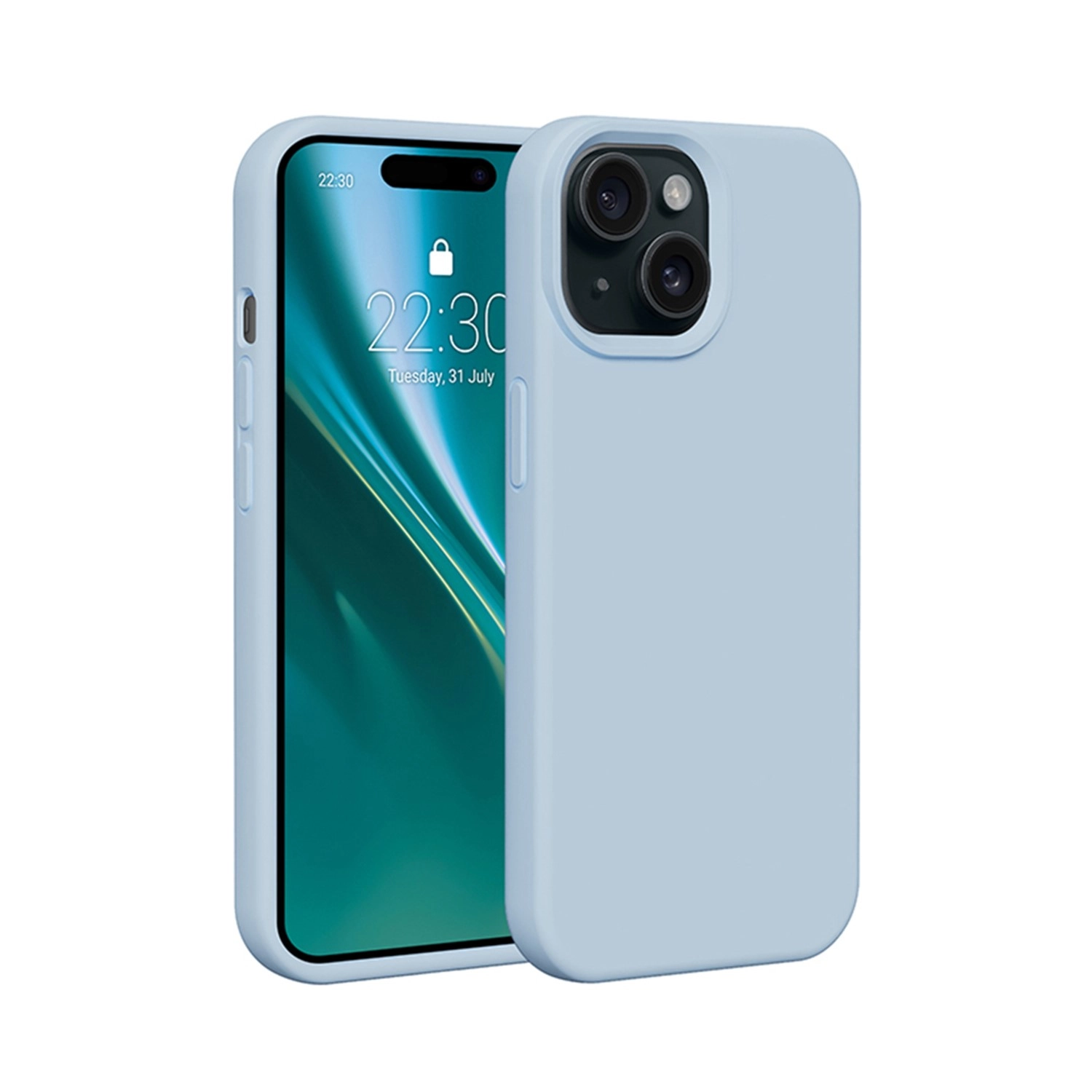 Etui Etteri Silicone Case do iPhone 13 Niebieski