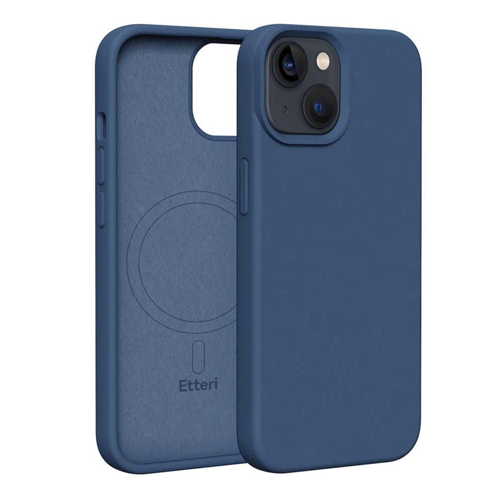 Etui Etteri Silicone Case do iPhone 13 Niebieski