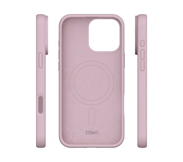 Etteri Silicone Case do iPhone 15 Pro Max Różowy