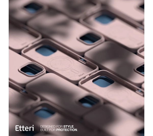 Etteri Silicone Case do iPhone 15 Pro Max Różowy