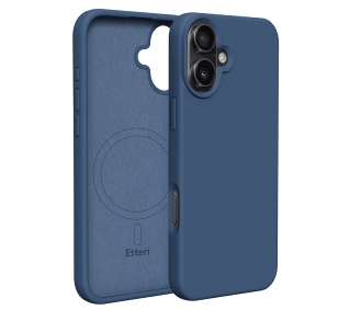 Etteri Silicone Case do iPhone 16 Plus Niebieski