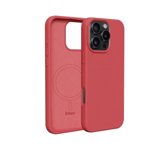 Etui Etteri Silicone Case do iPhone 15 Pro Max Malinowy