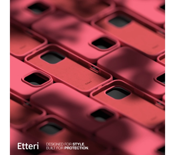 Etteri Silicone Case do iPhone 16 Pro Max Malinowy
