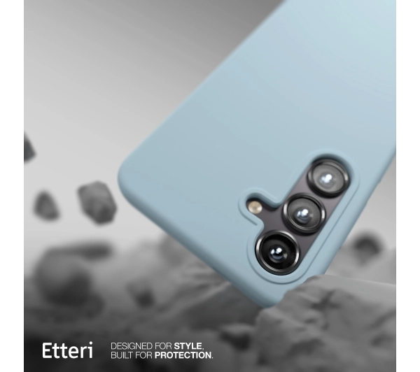 Etteri Silicone Case do Galaxy S25 Plus Niebieski